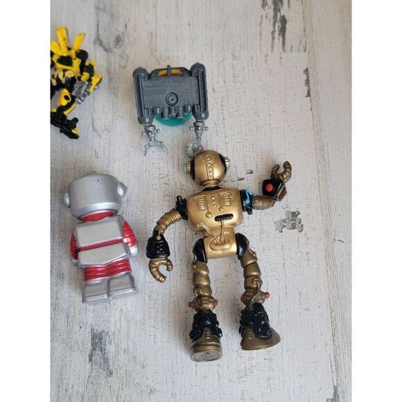 Robot variety toy set bumblebee Villan hero sub weapon silver - Picture 8 of 9